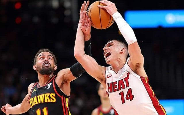 延長戦にもつれた大激闘を制したのはヒート！ 敵地でホークスを破りキャブスへの挑戦権を獲得