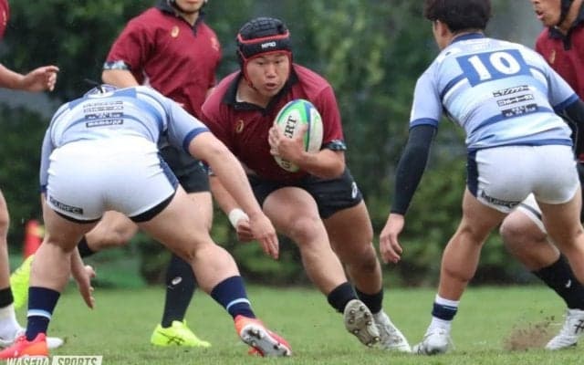 早稲田大学、春の初戦は大東文化大学と対戦。多くの2年生が『赤黒』デビュー。ラグビー関東大学春季交流大会