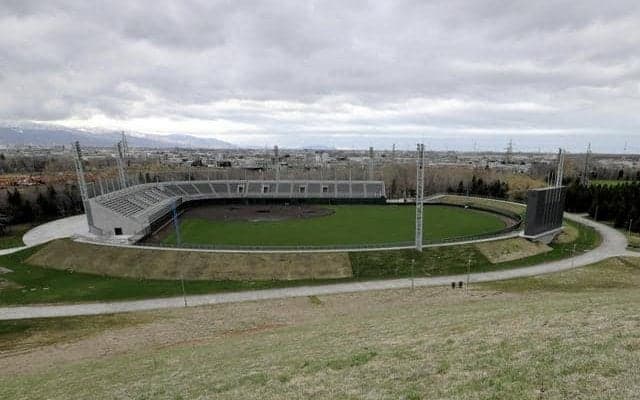 イサム・ノグチの公園に新球場　最大級の両翼、モエレ山めがけて打て