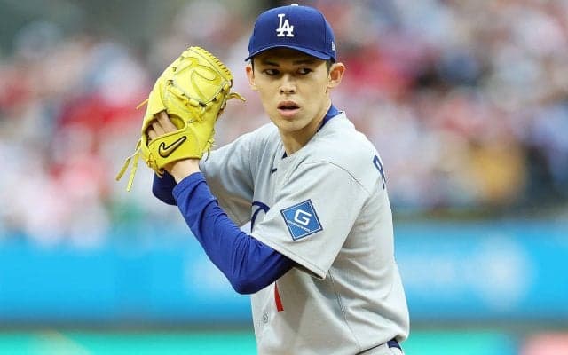 佐々木朗希、MLB初勝利へ自己最長6回2失点3Kで勝利投手の権利を持って降板！第一子誕生の大谷翔平に白星を届けられるか