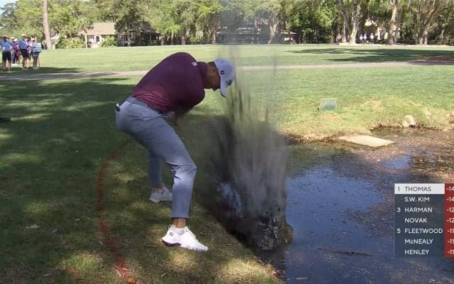 【動画】ジャスティン・トーマスどろんこショットでナイスリカバリー！久常涼は20位タイ【RBCヘリテイジ3日目】