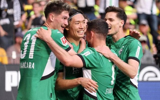 “リベロ”板倉滉が圧巻先制ゴールも前半終盤の3発でドルトムントに競り負けボルシアMGは連敗【ブンデスリーガ】