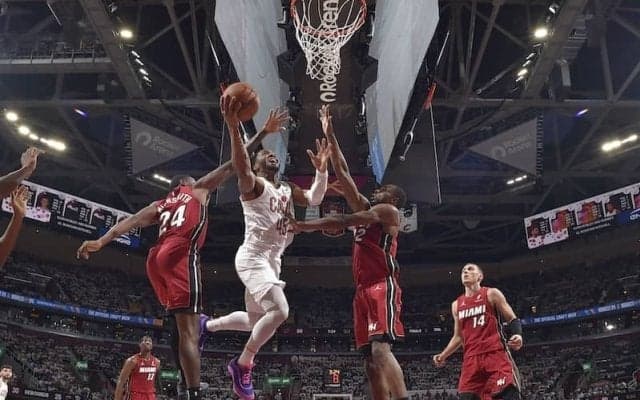 キャブスがヒートに先勝…ミッチェルとガーランドに加えてベンチ出場のジェロームも活躍