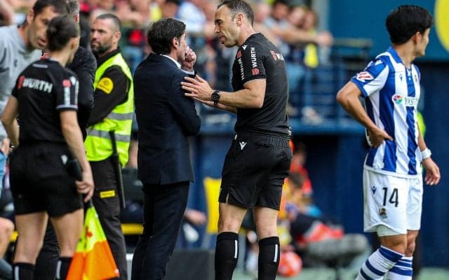 久保建英も出場した試合で選手がVARモニターを破壊する事件…3ゴールを取り消されたビジャレアルが怒りを露わに