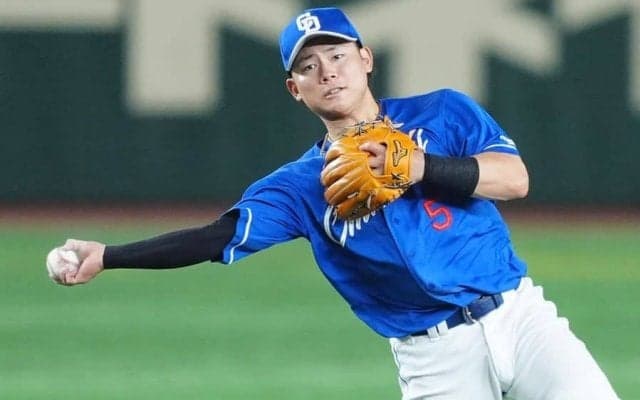 打率.148でも…中日24歳の圧倒的武器「元を取れる」　球界No.1の“4.0”、際立つ異能