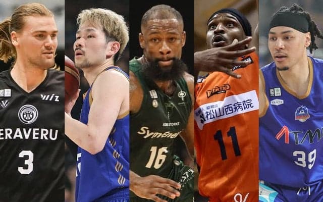 B2スタッツリーダーズが決定…初受賞5名、池田祐一と大塚裕土は2年連続