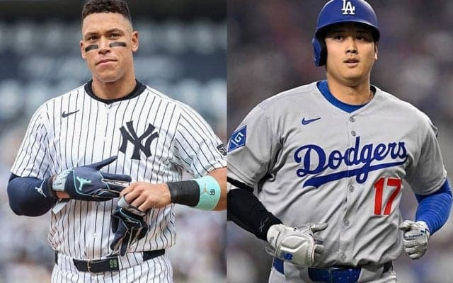 大谷翔平vsジャッジ論争も…打撃成績で生まれた明白な“差”　米識者も指摘「明らか」