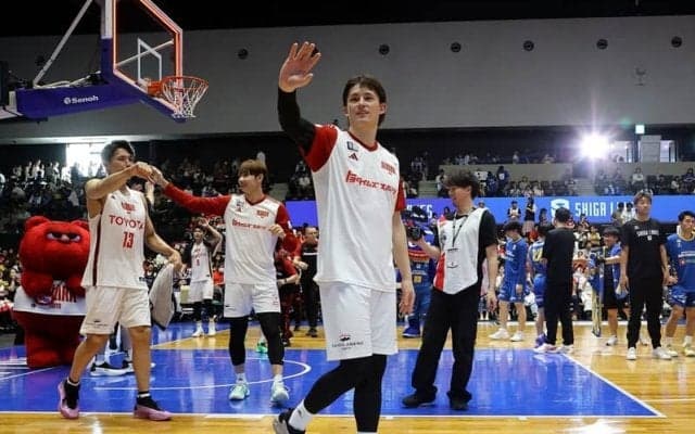 A東京・テーブス海が古巣凱旋「ちょっと怖かった」滋賀の試合後イベントに出演