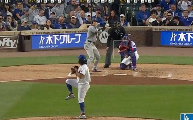 何か起きる…？ 今永昇太、大谷との対戦で“謎の動き”「どうした」「怖すぎ」 投球直前に不気味なリアクション「今永先生にしか分からん」