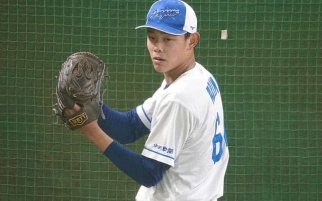 中日に眠る“ダイヤの原石”　投手歴3年も…指揮官が190cm右腕に重ねる侍エースの姿