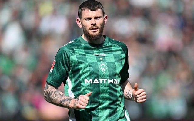 スコットランド代表FWバークが今季限りでブレーメンを退団…新天地はウニオン・ベルリンか