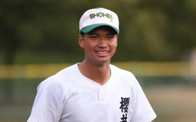 高校通算40発のパワーで1年生から4番！昌平の注目スラッガーがプロ入りに意欲「100％自信がある」