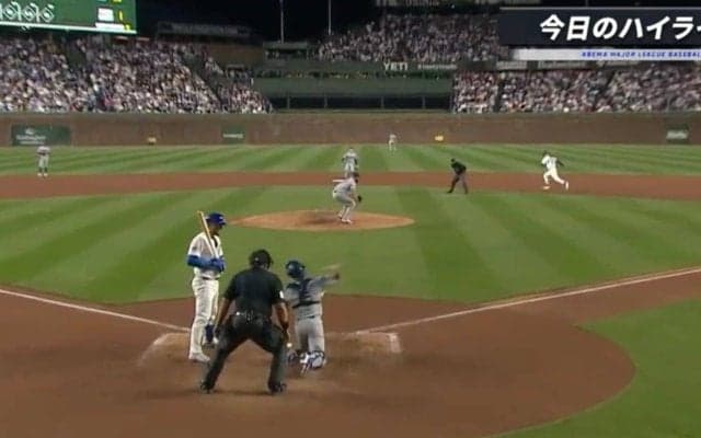 意味が分からん！ ドジャースバッテリーが“走られ放題”「何が起きてるの？」「速すぎる」 “超爆速男”カブス・PCAの盗塁が止められない