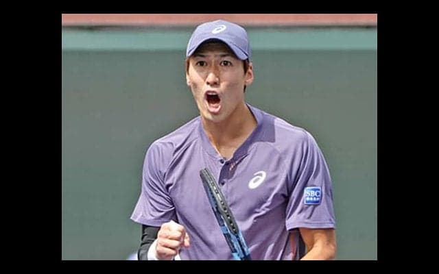 綿貫陽介 第3シード撃破し4強