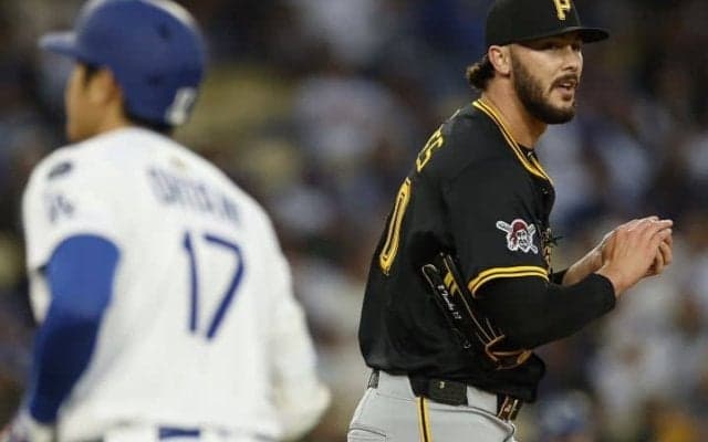 カーブとスプリンカーで大谷翔平を“完封”　ド軍打線を牛耳った怪童スキーンズの投球に米震撼「全く動じてなかった」