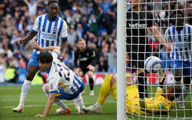 三笘薫が土壇場同点弾で今季9点目！　バレバ圧巻ミドル弾で劇的逆転のブライトンが6戦ぶり白星【プレミアリーグ】