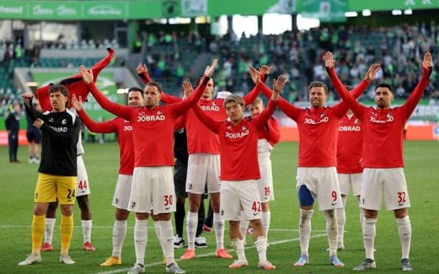 堂安律が決勝点の起点に、フライブルクが3連勝でCL圏内の4位浮上【ブンデスリーガ】