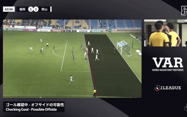 嘘だろ？ 絶品“ジャンピング海老反りヒール弾”がVAR取り消し…「ジーコみたいな幻のゴール…」「お祓いに行こう」「オフサイドなの？」岡山ファン悲鳴