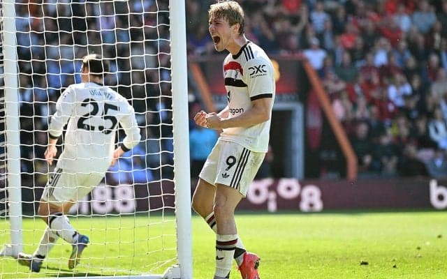 ユナイテッドが10人ボーンマスとドロー…悩めるストライカーの土壇場弾で勝ち点1拾う【プレミアリーグ】