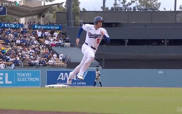 俺に任せろ！ド軍フリーマン、魂の“長躯ホームイン” 怪我をおして本塁へ…中継が捉えていた「好判断」の瞬間