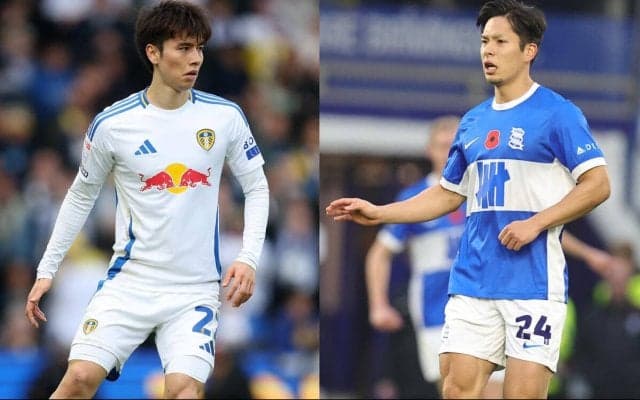 イングランドで快挙！ 加入1年目のリーズ・田中碧、バーミンガム・岩田智輝がそれぞれのリーグベストイレブンに選出！