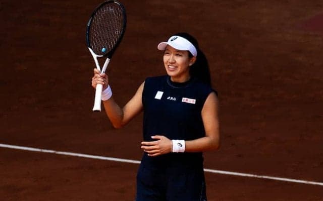 内島萌夏、世界3位ペグラを圧倒し16強！「グランドスラム、WTA1000で2週目に残るのが目標だった」[マドリード・オープン]