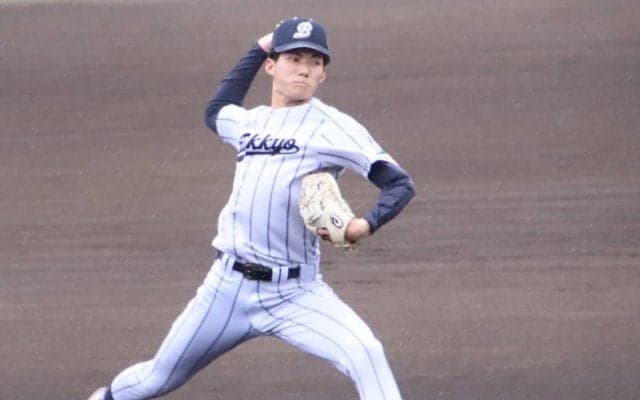 ドラフト候補投手対決！佛教大の長身右腕は5回無失点の好投、花園大の155キロ右腕も無失点の好リリーフ【京滋大学野球】