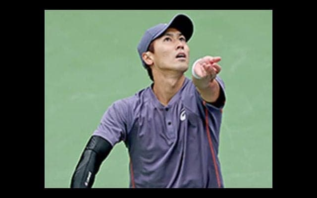 綿貫陽介 第5シード撃破し初戦突破