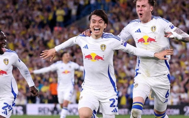 「神レベル」「結構難しいシュート」田中碧が今季5点目、熾烈な優勝争いのリーズの勝利に貢献し最終節へ「碧の時代が来るな」