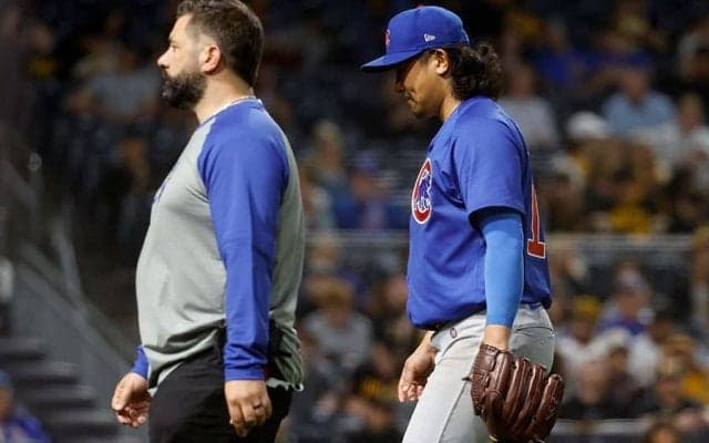 今永昇太、緊急降板も3勝目　6回途中無失点で防御率2.77…鈴木誠也は7号2ラン含む3安打