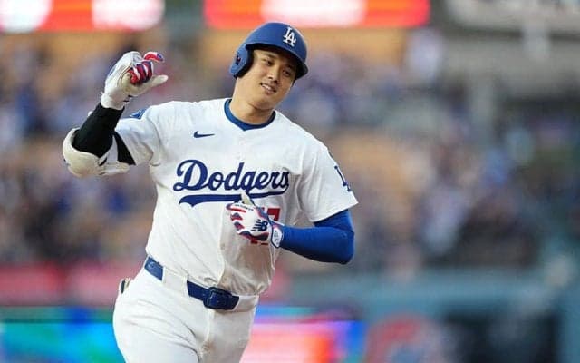 大谷翔平が「不意打ちを放った」　CY賞右腕も呆然…初球でまさか、LA実況は大興奮