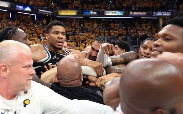 ハリバートンの父が敗れた相手エースを挑発…ヤニスは「到底受け入れられない」と非難