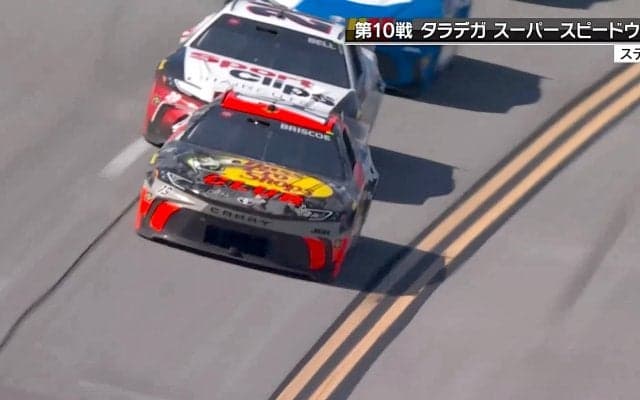 米熱狂レースで“トヨタ列車”の異例光景…1位→6位を一時独占 「カムリ6台」「燃費諦めた」注目殺到