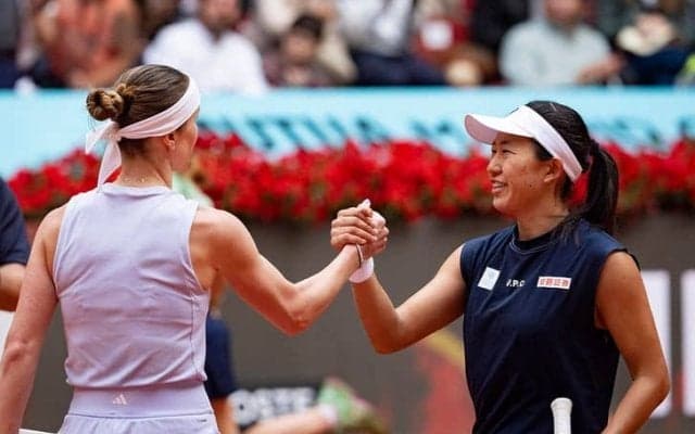 内島萌夏の快進撃はストップ。世界17位スビトリーナに敗れ4強ならず[マドリード・オープン]