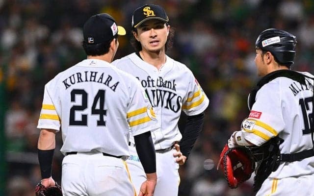 上沢直之、日ハム戦で7回3失点で降板　今季最多122球の力投も…万波に痛恨勝ち越し被弾