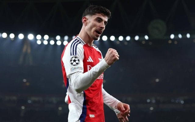 アーセナルに朗報？　手術でシーズン絶望と見られたハヴァーツに復帰の可能性…アルテタ監督「試合出場できるチャンスがある」