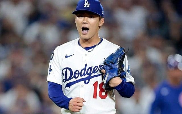 山本由伸、月間MVPを初受賞　両リーグトップ防御率1.06…日本勢5人目の快挙、MLB発表