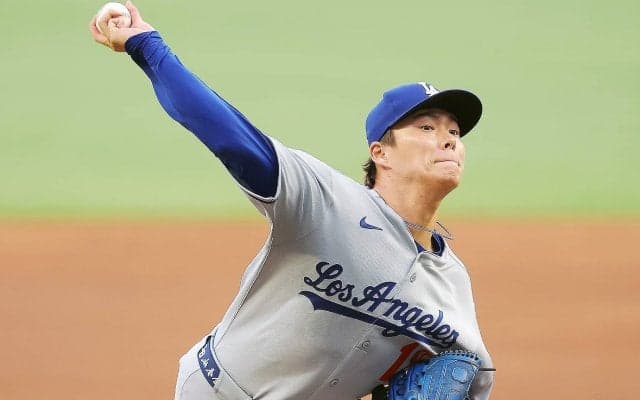 月間MVPの山本由伸、圧巻6回1安打無失点で4勝目！MLBトップ防御率0.90　ド軍は約70分の雨天中断も6連勝