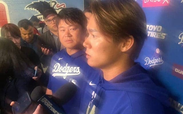 4勝目の山本由伸、ノーノーは「考えてなかった」　MLB1位の防御率0.90「凄く良い感覚」