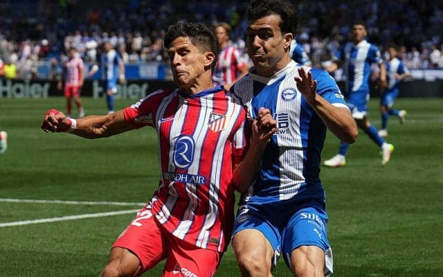 攻撃停滞のアトレティコが下位アラベスに痛恨ドロー…【ラ・リーガ】