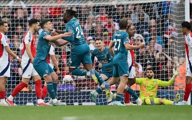 アーセナルがボーンマスにダブル喫し公式戦連敗…主力軒並み起用で心身ともにダメージ抱えてPSG戦へ【プレミアリーグ】