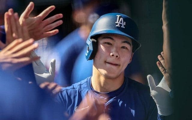 ド軍“韓国の逸材”キム・ヘソンがメジャー昇格…球団発表　好調エドマンがIL入り