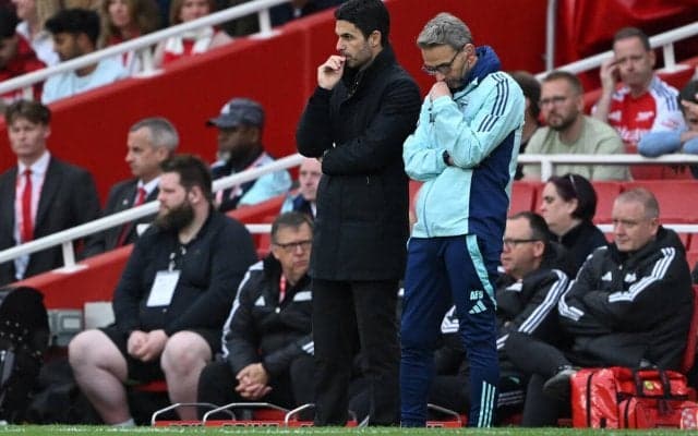 主力起用でボーンマスに逆転負け、アルテタ監督は勝利の勢いでPSG戦に臨みたかったと悔やむ