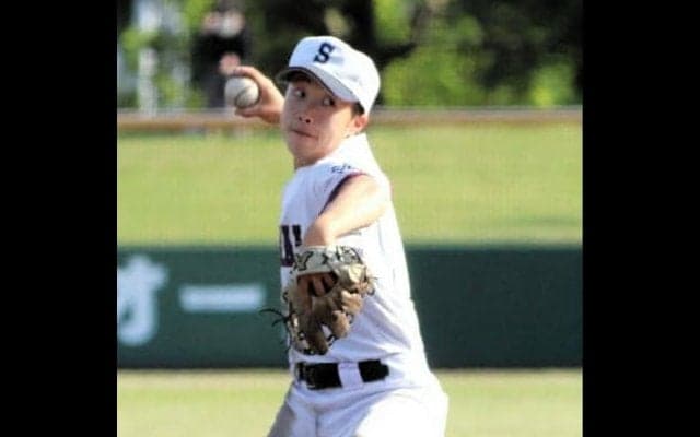 日替わりヒーロー、今日は公式戦初登板　春季高校野球で境の宮田選手
