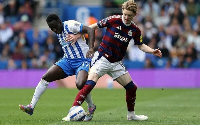 三笘薫欠場のブライトンは土壇場PK被弾でニューカッスルとドロー…【プレミアリーグ】