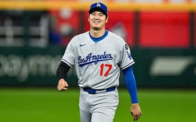 大谷翔平に果敢に挑戦も“圧敗”　試合遅延で実現…自虐ネタに反響「仲良きこと」