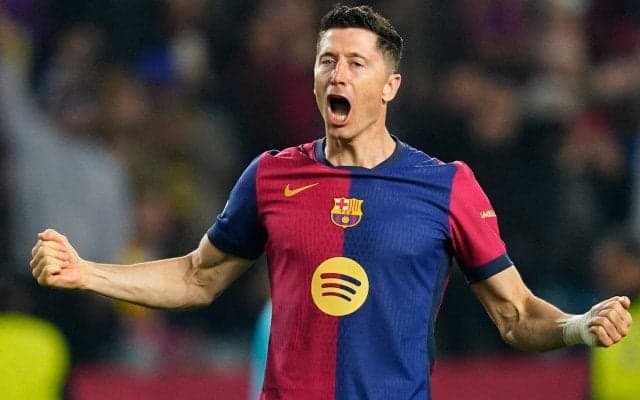 3冠目指すバルサに援軍、インテル戦に向け今季40ゴールのレヴァンドフスキが復帰！