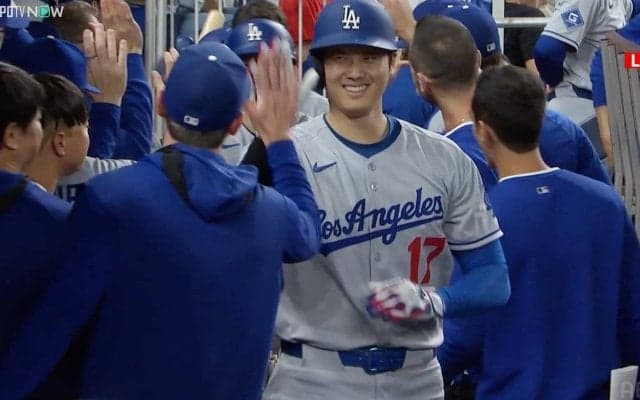 大谷翔平、9号2ラン&1盗塁「50ー50」達成した思い出のマイアミで躍動！　ドジャースは13安打7得点で勝利