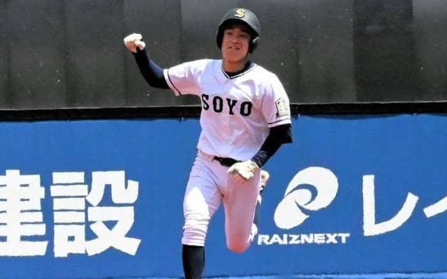 相洋の末野選手、センバツ王者に一矢報いるホームラン　春季高校野球