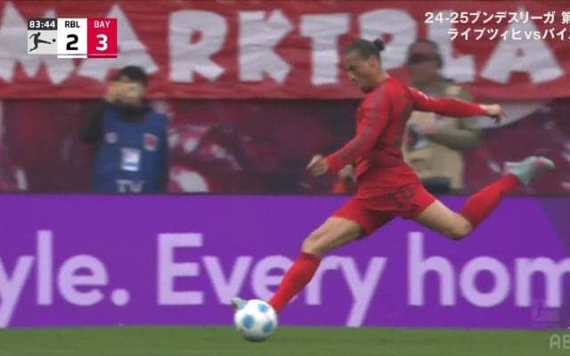 「意志を感じるゴール」今夏退団報道のザネ、試合をひっくり返す“116キロ”爆速弾丸ミドル炸裂「最高のシュート」「やっぱりザネなんよ」超絶カットイン＆ゴラッソにファン歓喜の瞬間